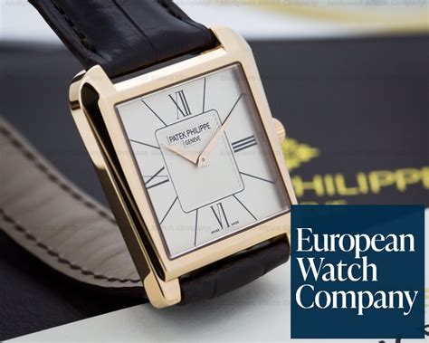 Patek Philippe Gondolo Trapeze. 18k Rose Gold. Ref. 5489R